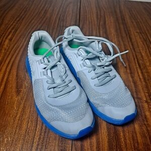 Under Armour Kids Sneakers in Gray and Blue